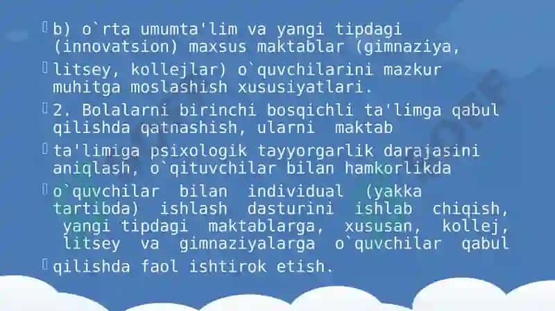 Psixologik profilaktika va uning psixologik xizmat faoliyatidagi roli vamazmuni 4
