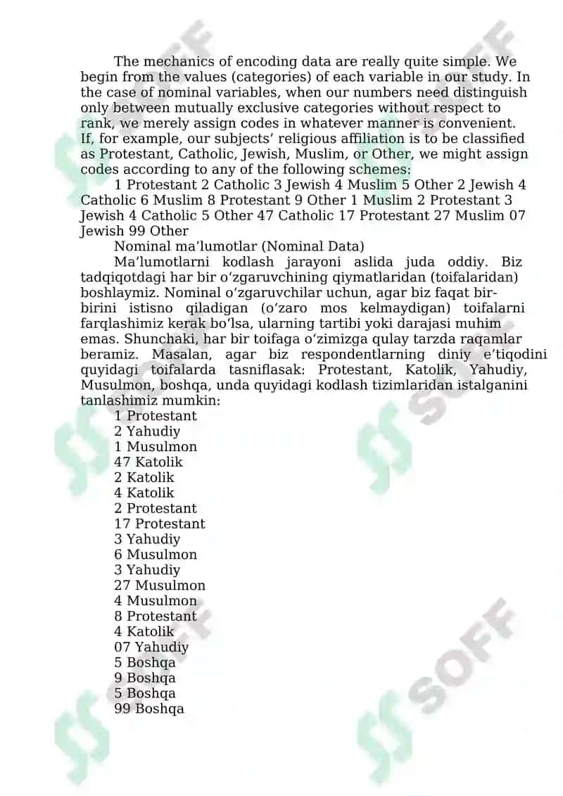 Ma’lumotlarni Kodlash va Tadqiqotni Hujjatlashtirishda Qo‘llaniladigan Asosiy Vositalar 4