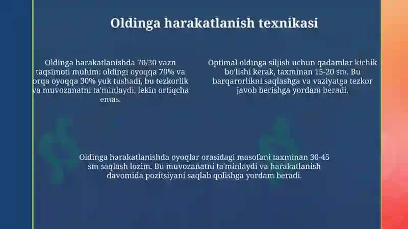 Mudofaa pozitsiyasi va harakat asoslari 4