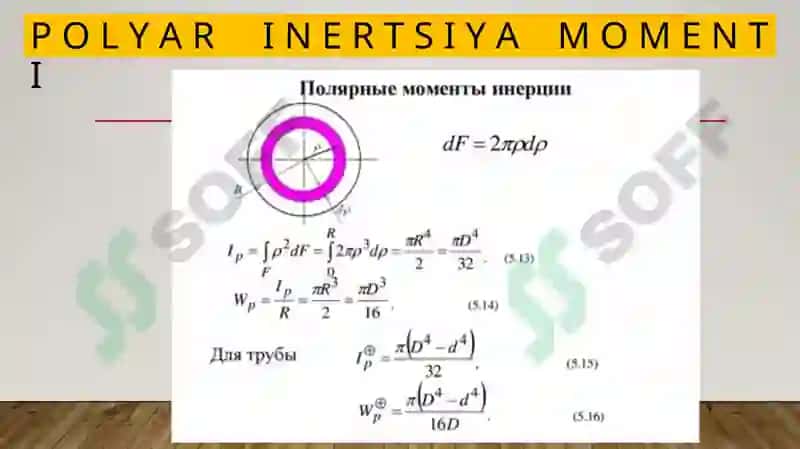 Tekis kesim geometric xarakteristikalari 4