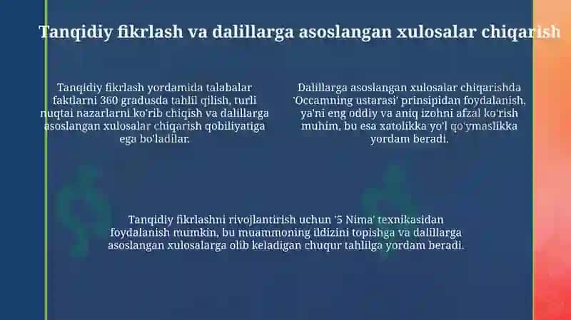 Öquvchilarning ilmiy dunyo qarashini shakillantirish 4