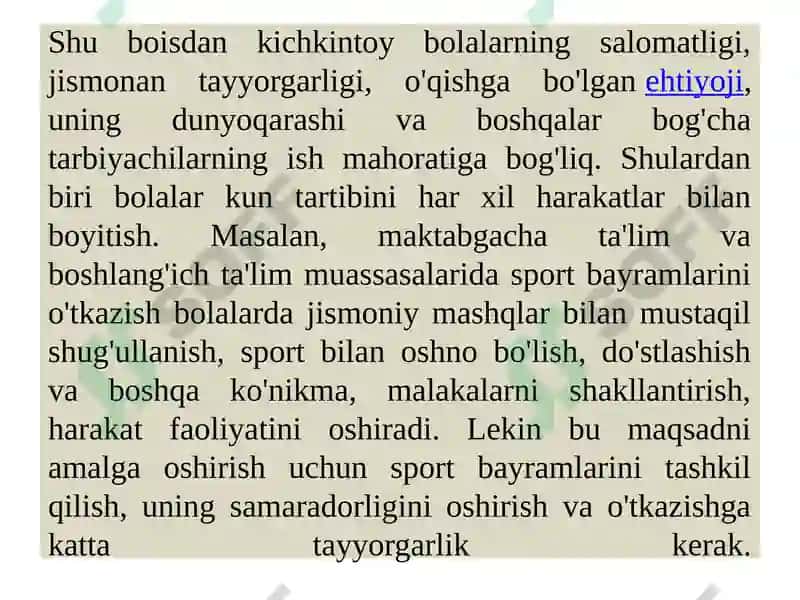 5-Mavzu: Sportbayramlarini tashkil qilish va o‘tkazish 4