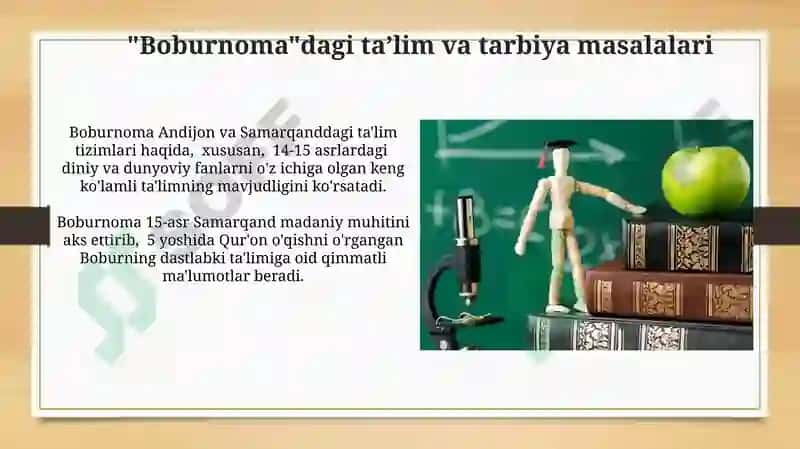Boburning axloqiy qarashlari 4