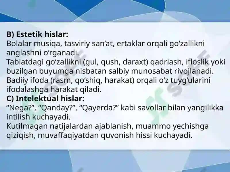 Maktabgacha yoshdagi oliy hislarning rivojlanishi 4