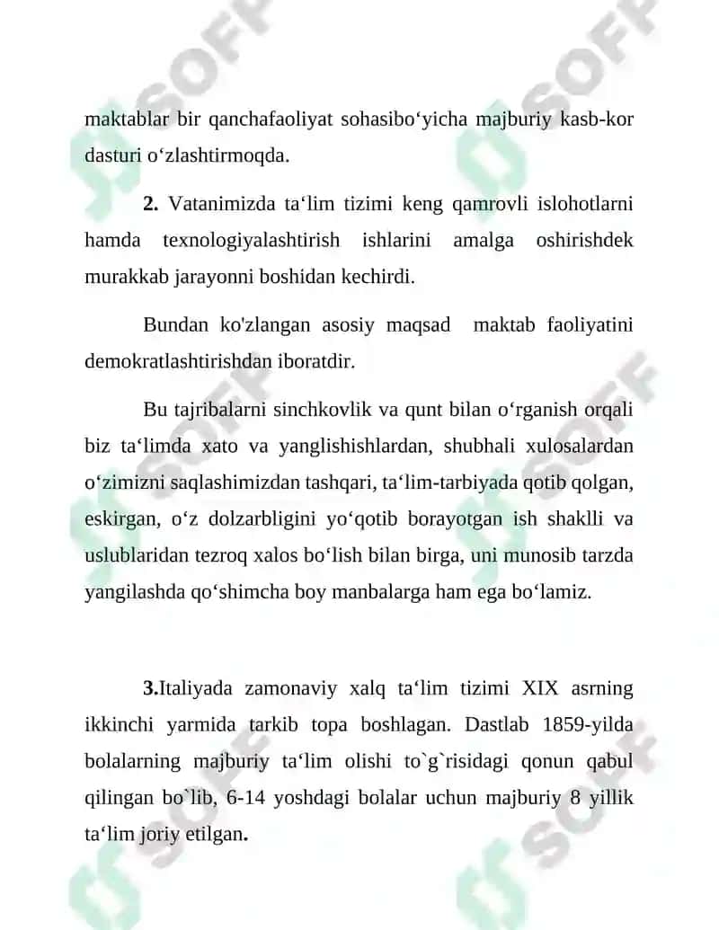 Integratsiyalashtirilgan O‘quv Dasturlari 4