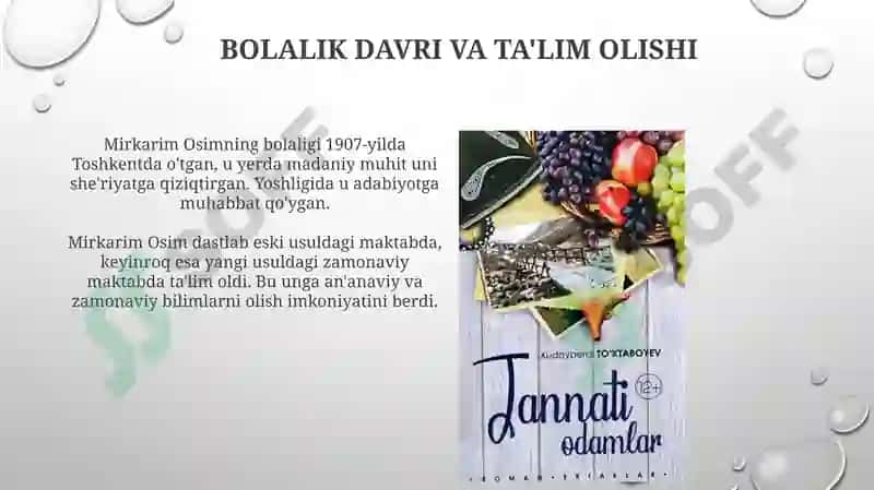 Bolalar shoiri Mirkarim Osim 4