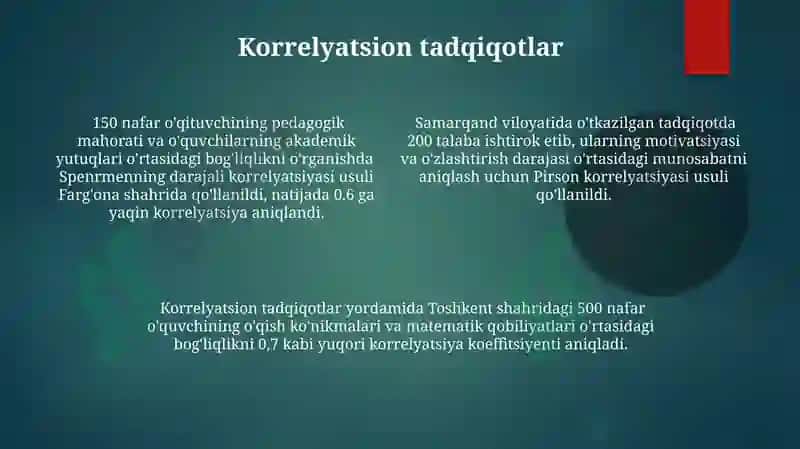 Pedagogik tashxislash fanining ilmiy tadqiqot metodlari 4