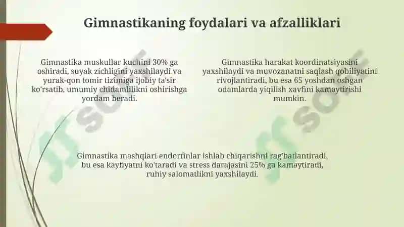 Salomatlikni yaxshilovchi gimnastika 4