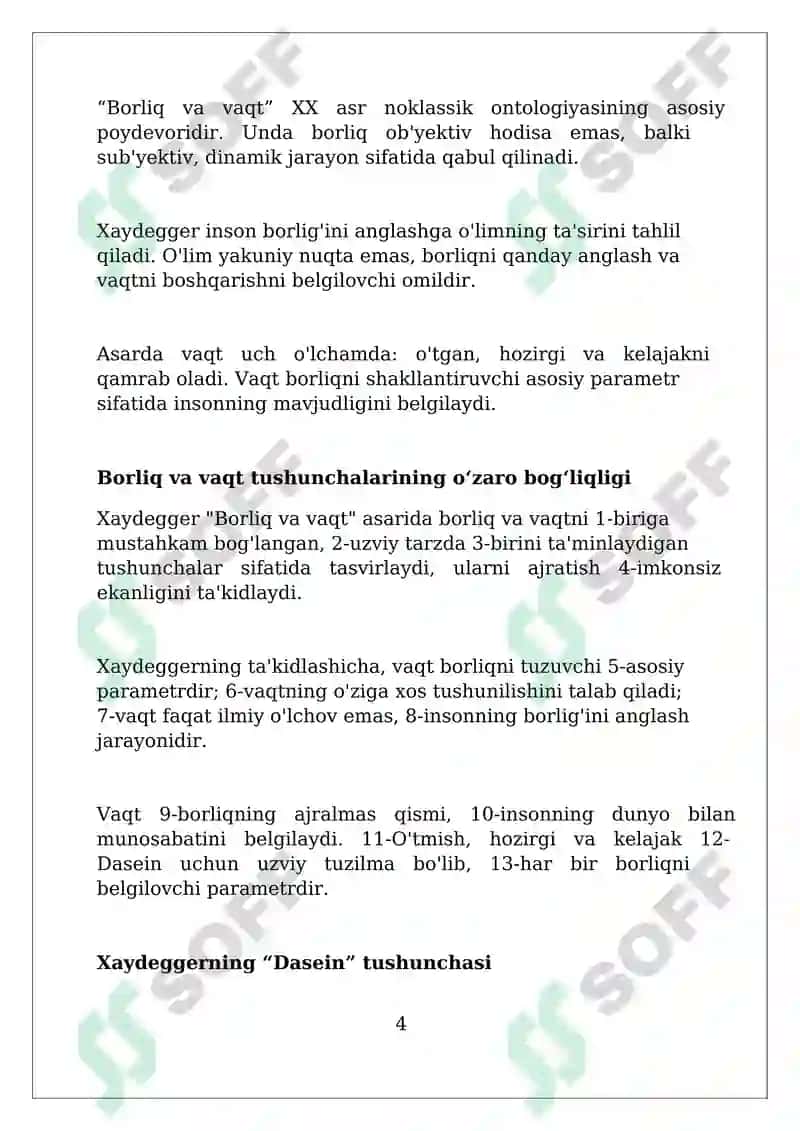Noklassik ontologiyaning yo‘nalishlari va mohiyati 4