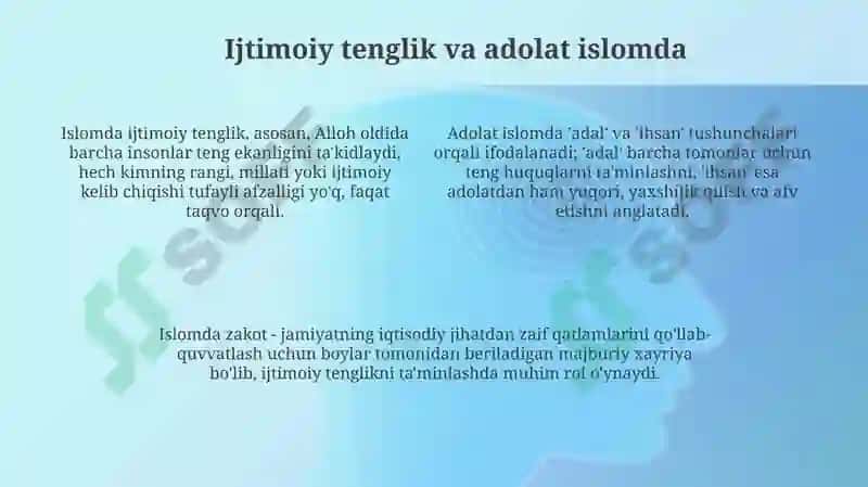 Islomda inson huquqlari 4