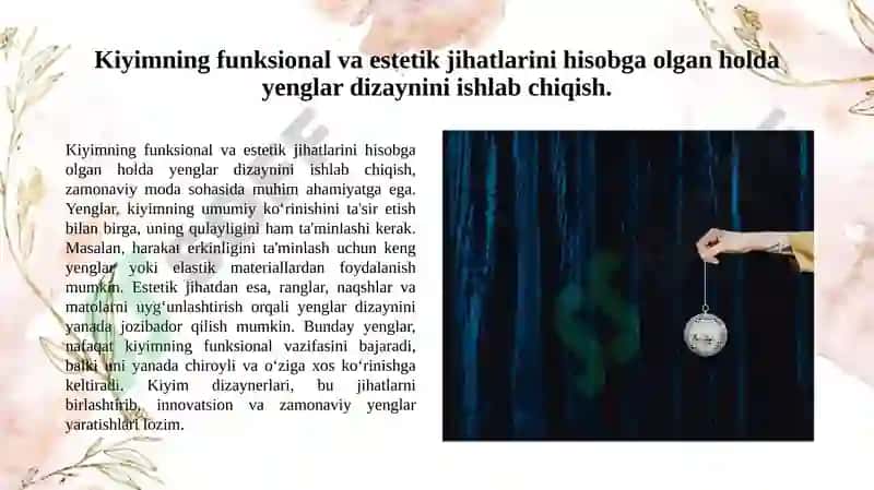 O'tkazma yenglar uchun materiallar va texnologiyalarni tanlash 4