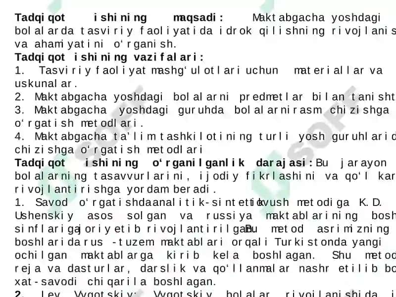 MAKTABGACHA YOSHDAGI GURUHDA BOLALARNI RASM CHIZISHGA O‘RGATISH METODLARI 4