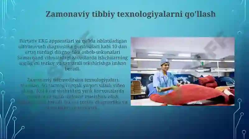Sanoat Korxonalarida Ishchilarga Tibbiy Yordam Ko'rsatishning Zamonaviy Usullari 4