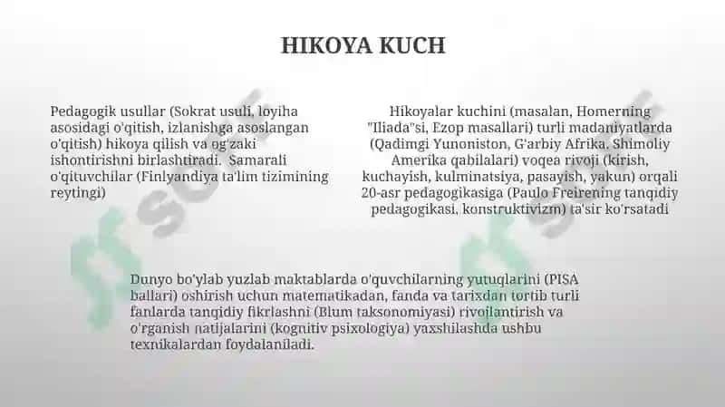 Koʻndirishning ogʻzaki taʼsir etish turlari va pedagogik texnika 4