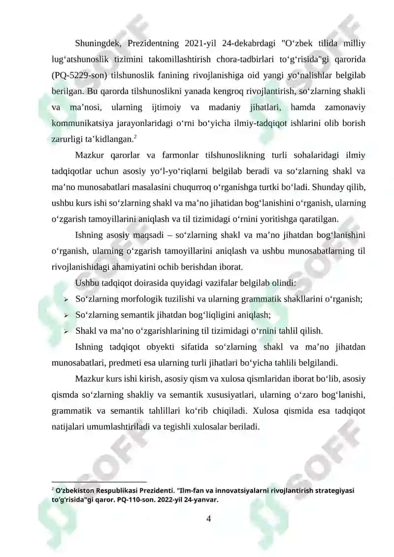 Soʻzlarning shakl va maʼno munosabatlari jihatidan tavsiflanishi 4