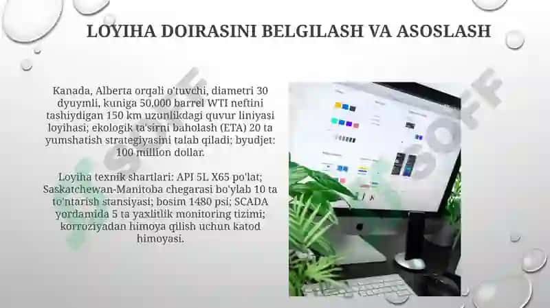 Magistral neft va gaz quvurlarini loyihalash 4