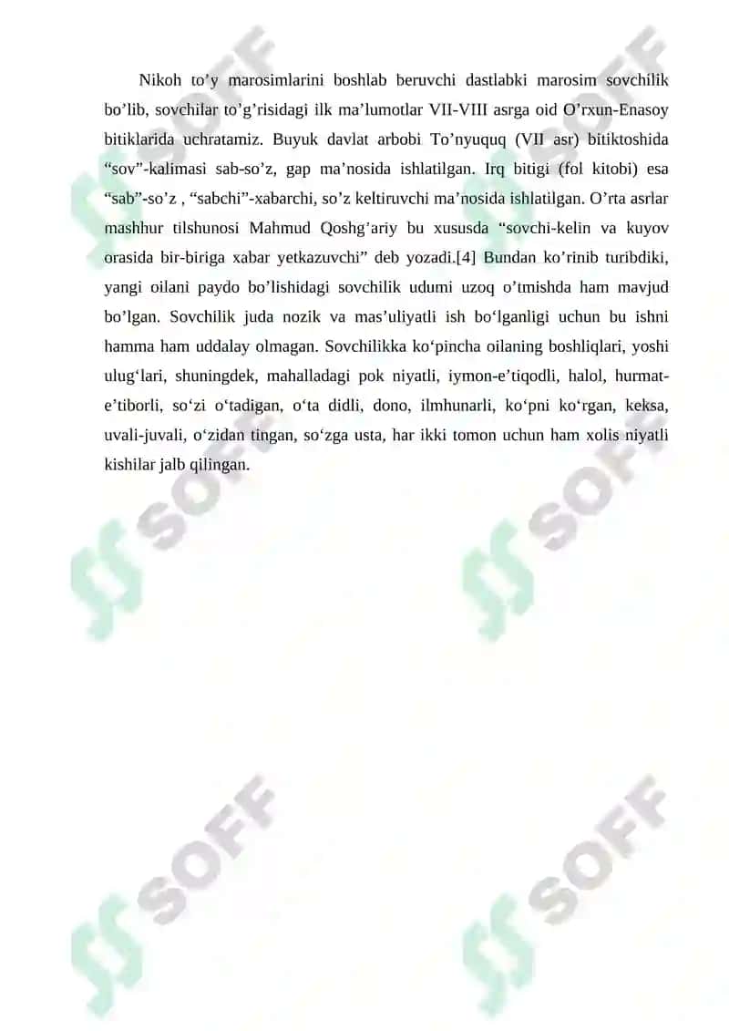 O'zbek nikoh to'ylari folklyorlarida misiqaning o'rni 4