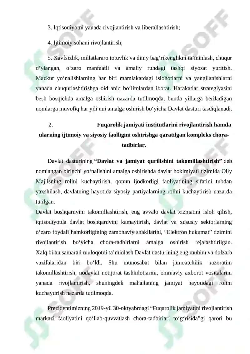 O‘zbekiston Respublikasini yanada rivojlantirish bo‘yicha Harakatlar strategiyasi 4