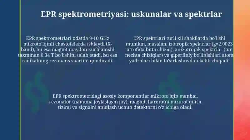EPR spektroskopiyasi 4