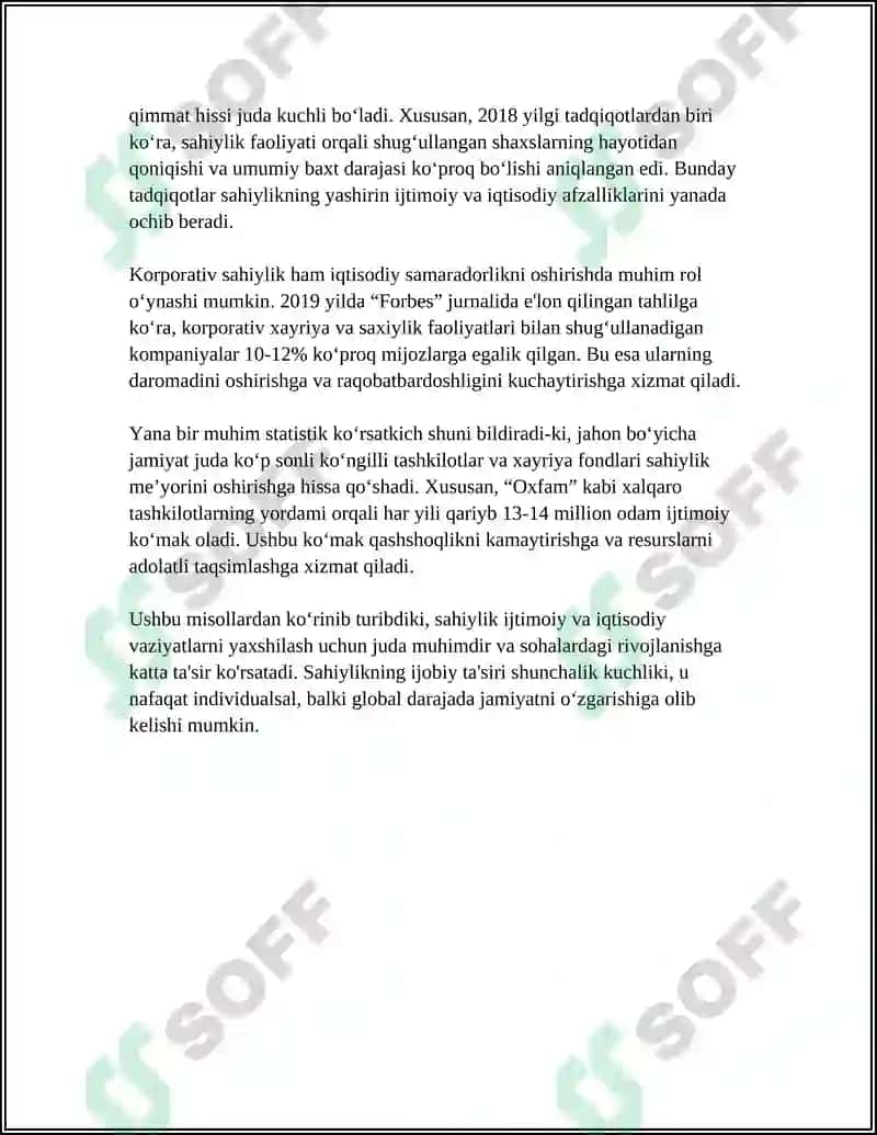 SAHIY INSONNING FAZILATLARI HAQIDA MUSTAQIL ISH 4