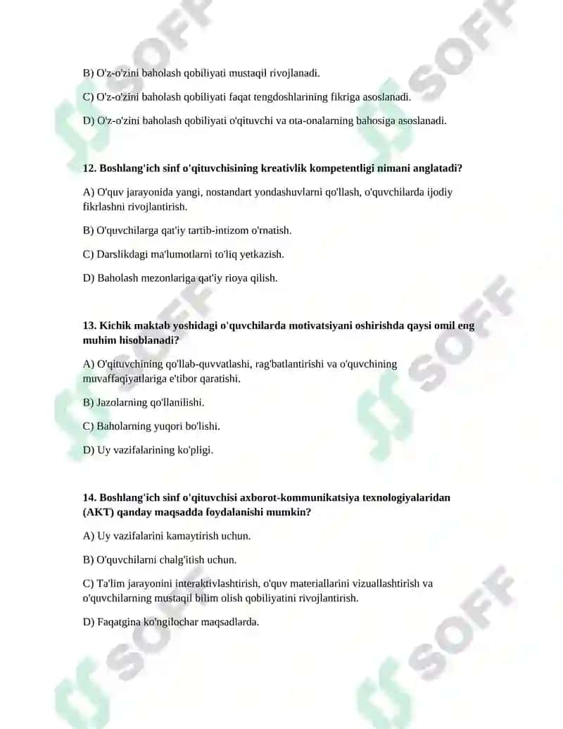 Kichik maktab yoshidagi o’quvchilarining yosh davri xususiyatlari 4