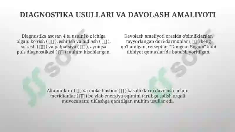 Koreyada o‘rta asr tibbiyoti va an'anaviy muolajalar 4