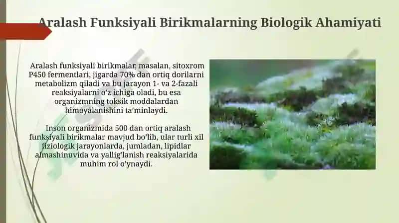 Aralash Funksiyali Birikmalar 4