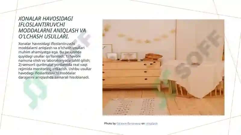 Xonalar havosini tezkor tekshirib baholash 4
