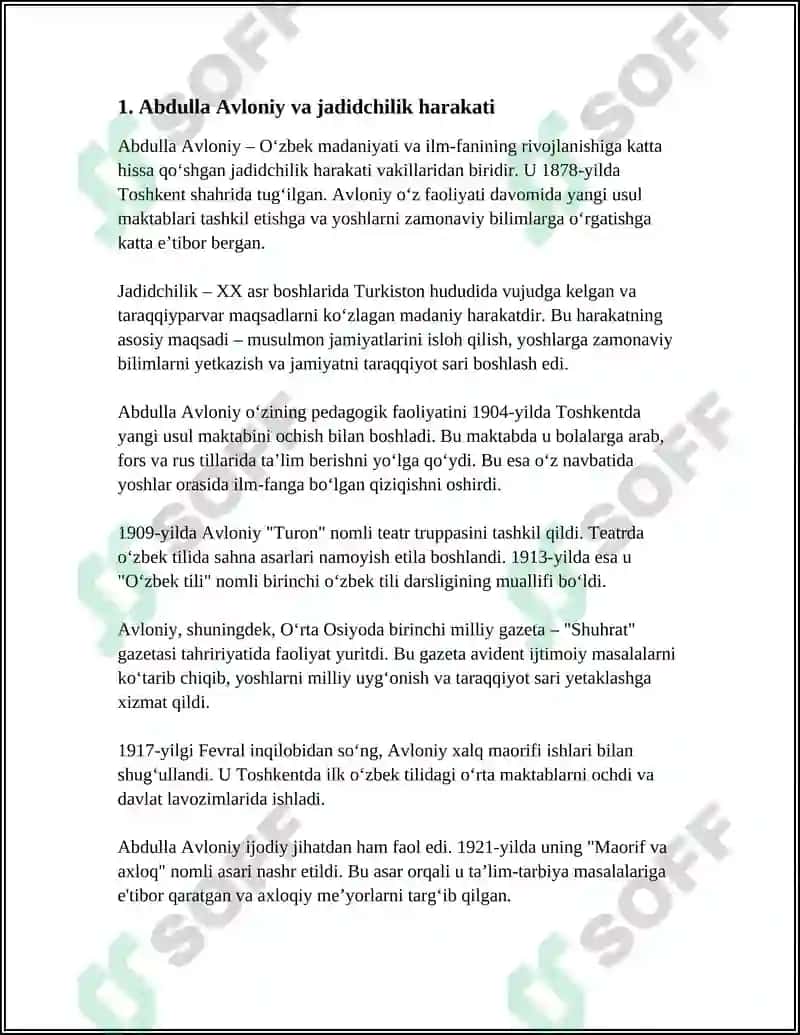 Abdulla Avloniy Dramalari 4