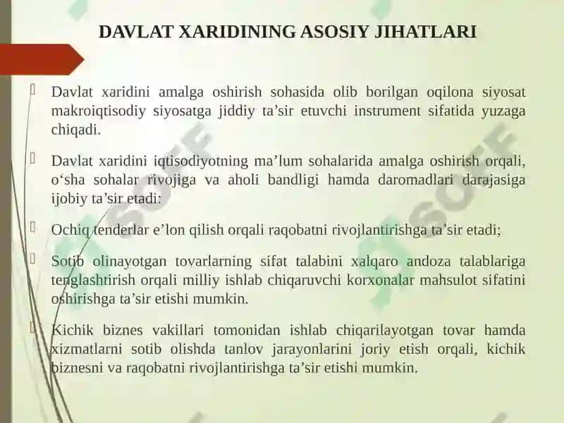 Davlat Xaridini Tashkil Etishning Ijtimoiy-Iqtisodiy Ahamiyati va Uni Iqtisodiyotga Ta’siri 4