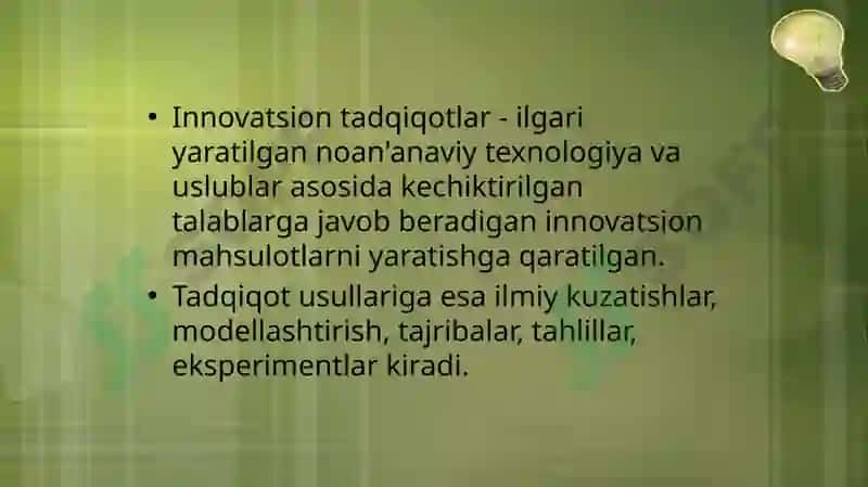 FUNDAMENTAL VA AMALIY TADQIQOTLAR LOYIHALARI 4