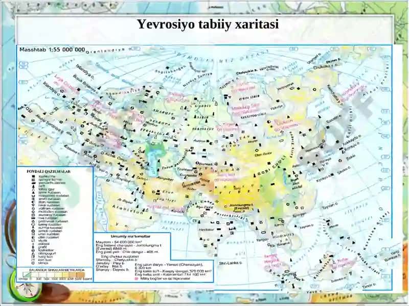 Yevrosiyoning tabiiy geografik o'rni, o'rganish tarixi 4