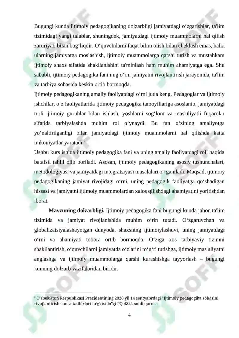 Ijtimoiy pedagogika fani 4