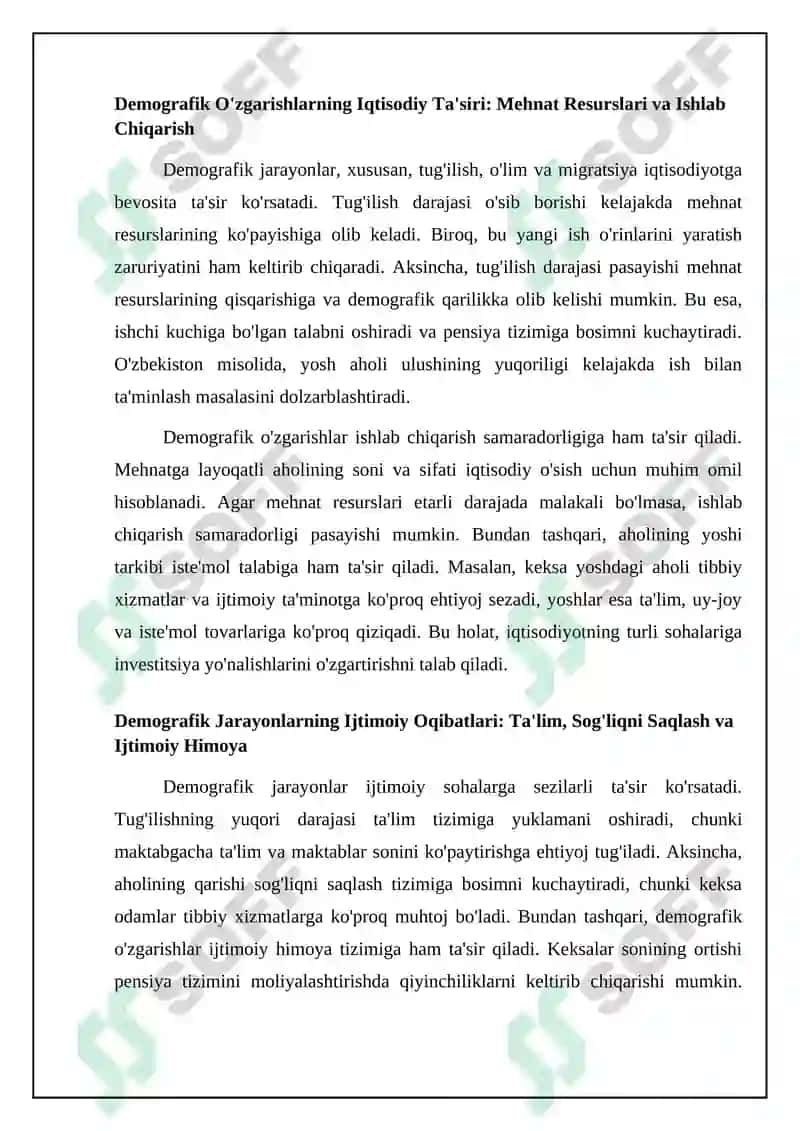 Demografiya jarayanoning tabiy ijtimoiy ahamiyati 4