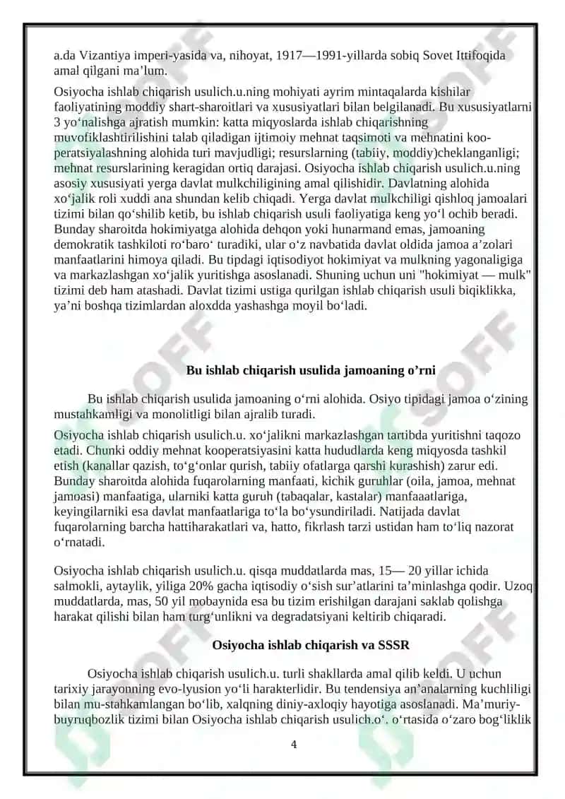Osiyocha ishlab chiqarish usullari va uni parchalanishi 4