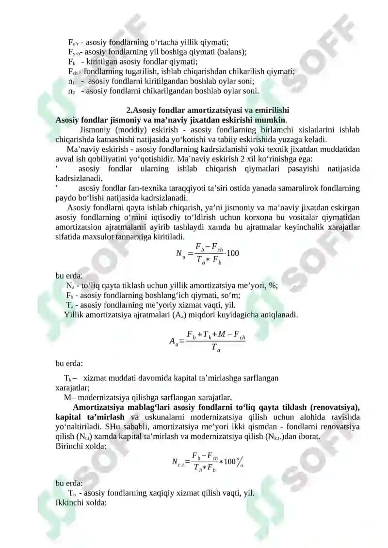 Asosiy ishlab chiqarish fondlari 4