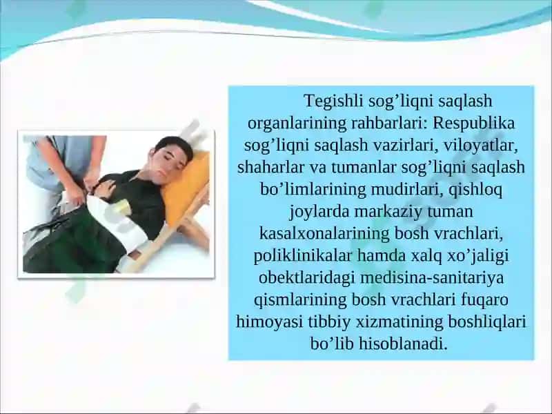 Birinchi yordam ko'rsatish 4