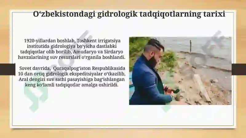 Oʻzbekiston koʻllari gidrologiyasi 4