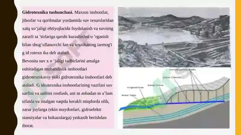 Gidrotexnika inshootlari davlat kadastrini yuritish 4