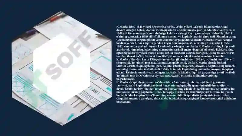 Bozor iqtisodiyotiga muxolif-sotsialistik yo’nalish 4