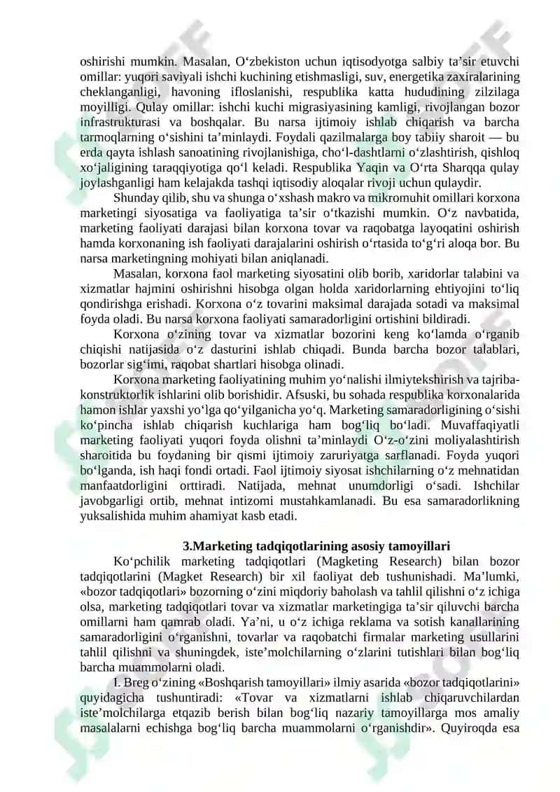 Marketing tadqiqotlari va uning bosqichlari 4