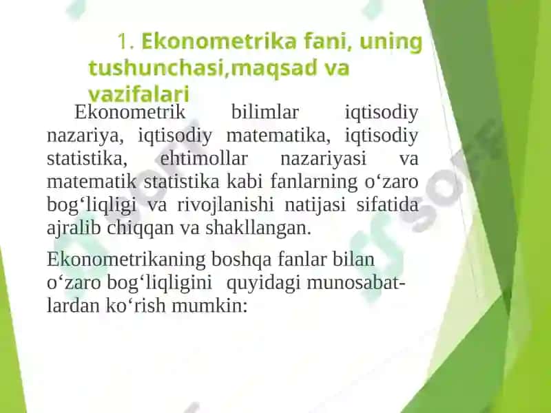 Ekonometrika 4