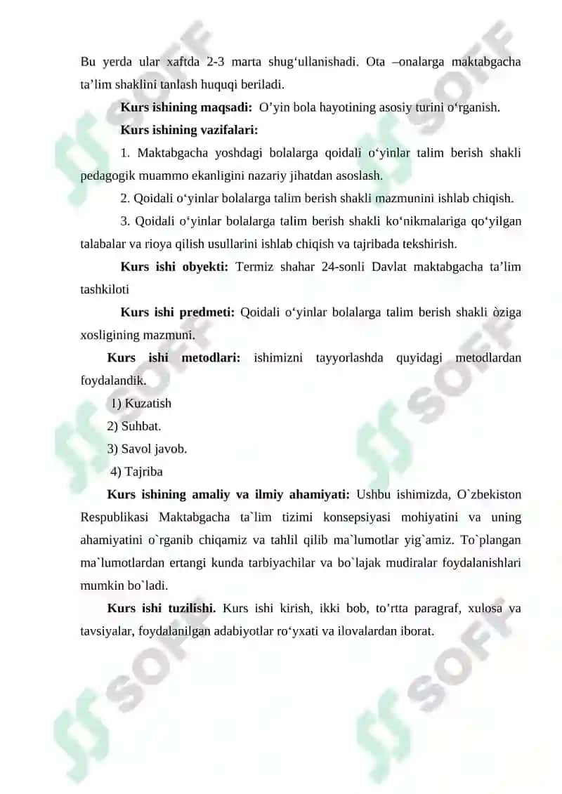 Maktabgacha ta’lim tashkilotlaridagi ta'lim –tarbiya jarayonida ilgʻor pedagogik va axborot texnologiyalardan foydalanish 4