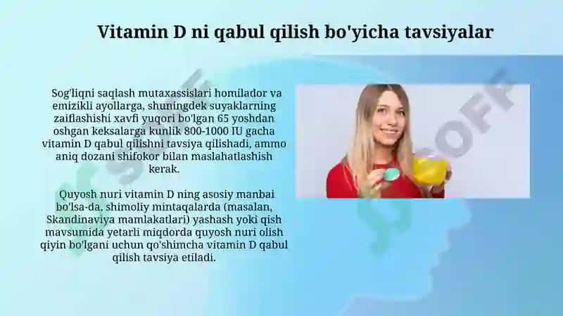Vitamin D ning inson hayotidagi ahamiyati 4