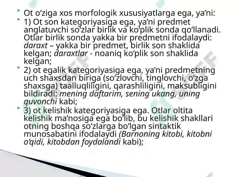 Otturkuminin Ta'rifi va Leksik-Grammatik Xususiyatlari 4