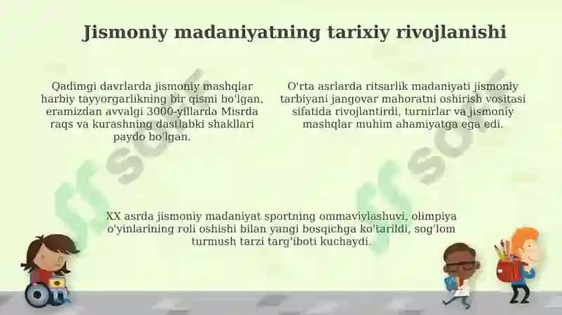 Jismoniymadaniyatningjamiyatdagivazifalarivashakllari 4