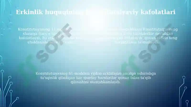 Vijdon va e'tiqod erkinligi 4