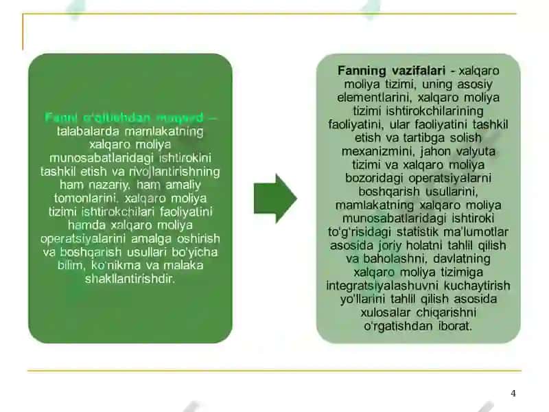 Xalqaro moliyaning iqtisodiy mohiyati 4