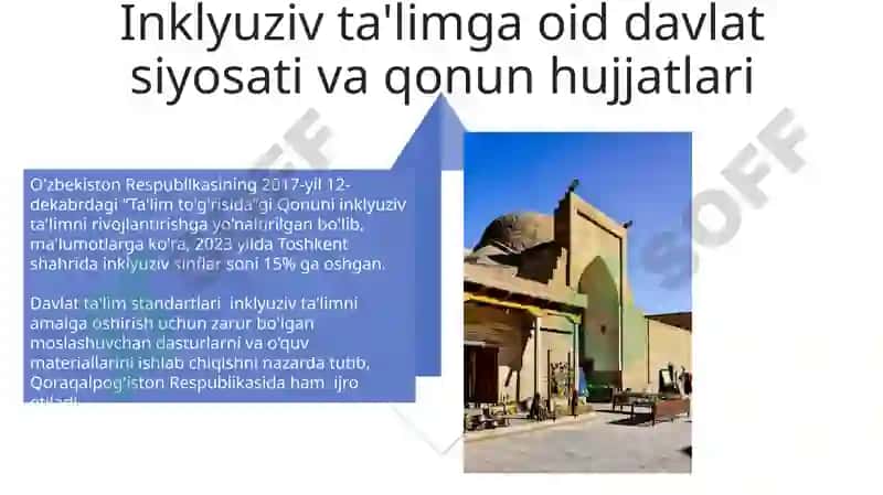 Oʻzbekistonda imkoniyati cheklangan bolalar uchun inklyuziv talim 4