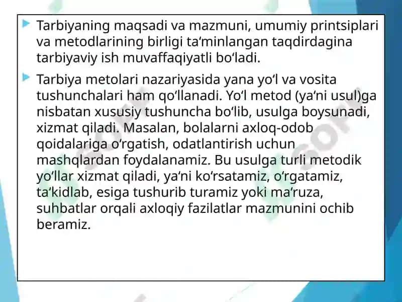 TARBIYANING UMUMIY METODLARI 4